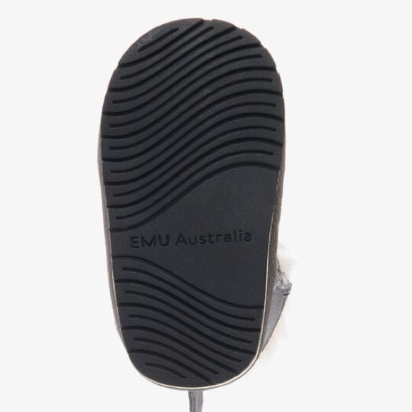 New EMU Shark Walker Costume Shearling Wool Suede Boot Shoe Baby 6-12 Toddler 3 - Picture 7 of 17